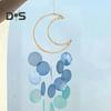 Handmade Dream Catcher Pendant Exquisite Beautiful Shell Moon Dream Catcher Wind Chime