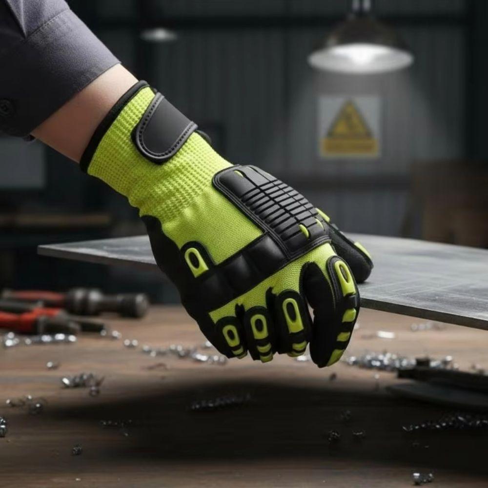 Anti Vibration Safety Work Gloves Anti Impact Protective Gloves Anti-cut Gloves Kitchen
