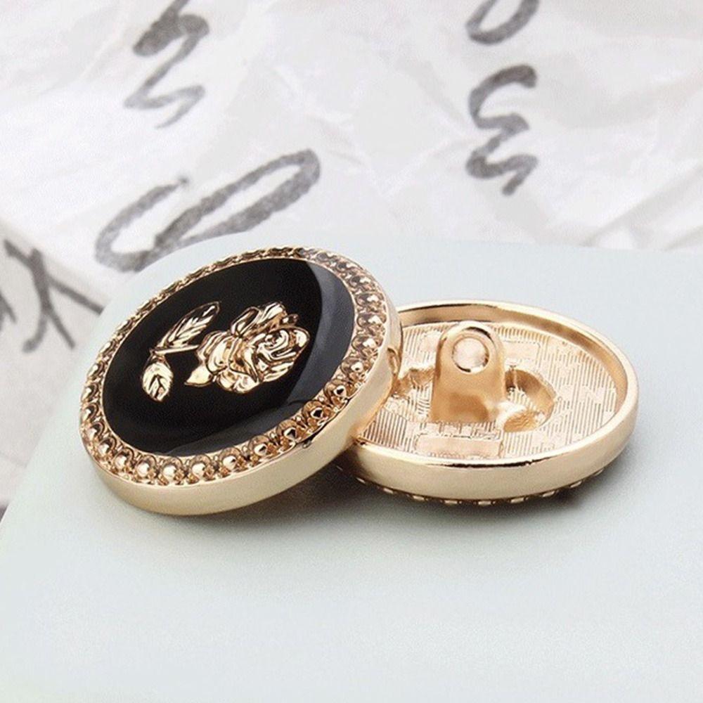 10Pcs Handmade DIY Needlework Shirt Buttons Metal Buttons Decoration Button Sewing Accessories