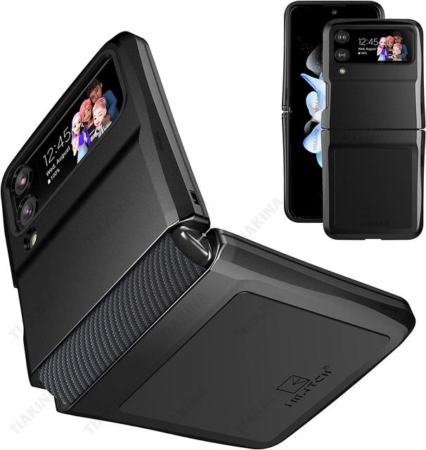 

Алюминиевый каркас, мягкая резиновая броня, чехол для Samsung Galaxy Z Flip 4, металлический корпус с защитой шарниров для Galaxy Z Flip 4, 5g, чехол For Galaxy Z Flip 4 чёрный