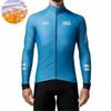 Winter Jacket Thermal Fleece Cycling Jacket of Climbers Men Long Sleeve Clothing Warm Tops Road Bike Outdoor Sports MTB Winter