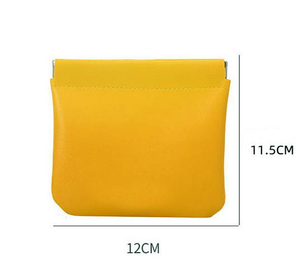 Compact PU Multipurpose Pouch: Lipstick, Coins, Jewelry, Earphones Storage.