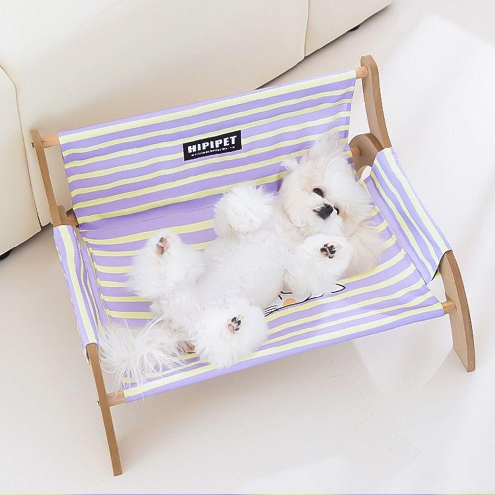 

Wear-resistant Pet Sofa Breathable Pet Cozy Chair Fashion Dog Bed for Home фиолетовый