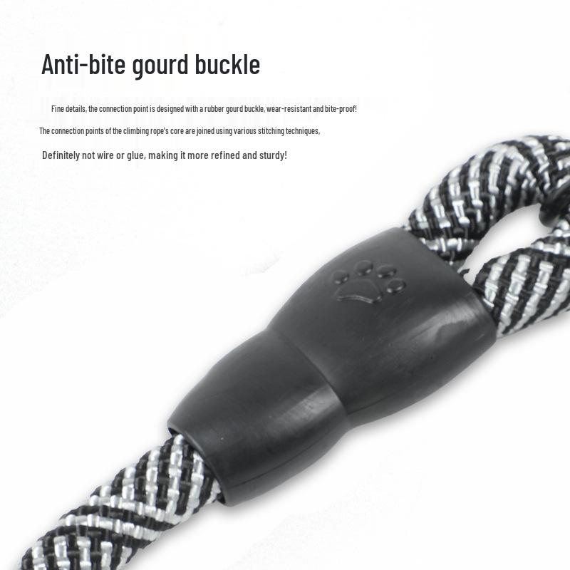 Anti-Shock Dog Leash: Durable Outdoor Rope for Medium & Large Dogs