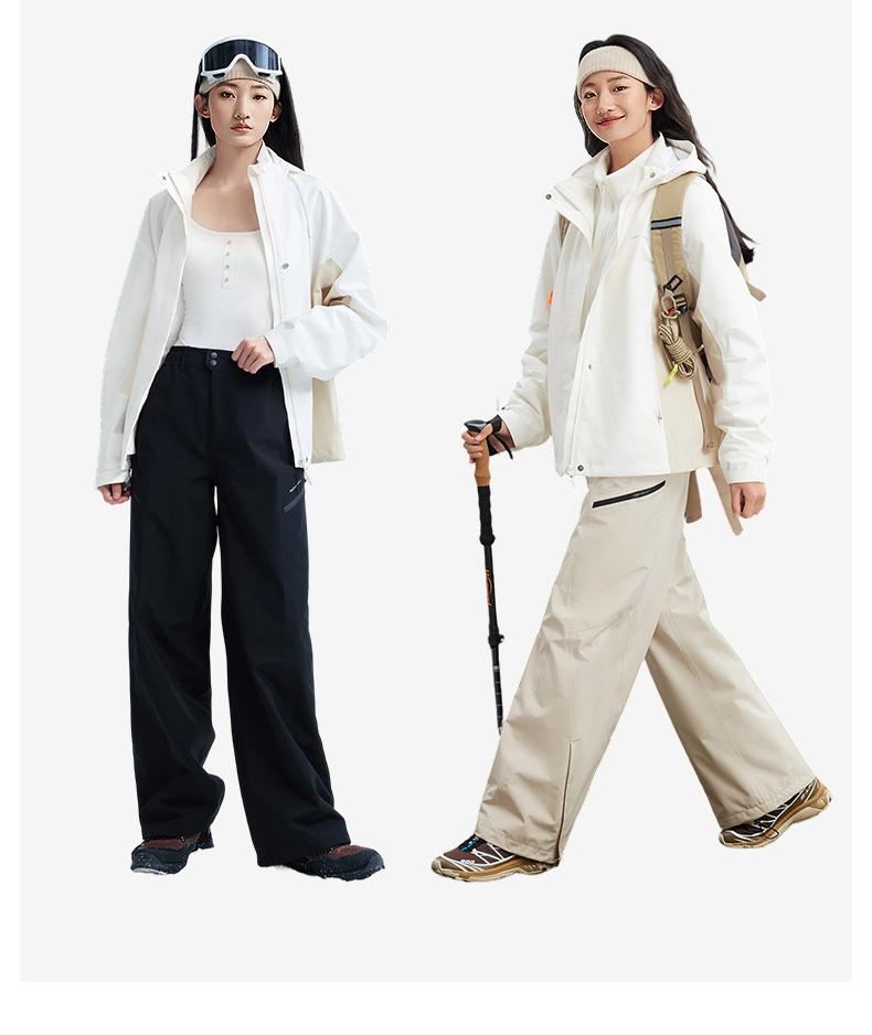 MOLYVIVI Deconstructed Loose Softshell Pants (Lined)