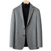 IMAGINEX Men's Wool Blend Suit Collar Overcoat M26D289
