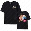 80s Ren Stimpy Show Television Nickelodeon Cartoon Double Sided Tshirt Medium Harajuku Lovely Summer Style Hipster Cotton Tees