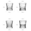 300ml Elegant Glass Glasses Wholesale Cups for Home Bar Transparent Drinkware Whiskey Glass Wine Cups Creative European Beer Cup