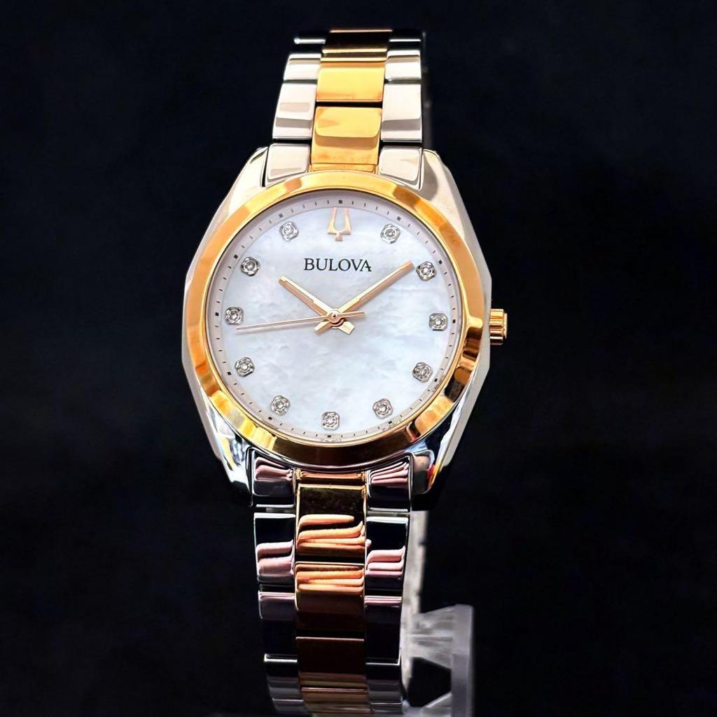 Used [Noble] BULOVA/Bulova/Ladies' watch/Diamond/Beautiful/For women