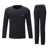 Unisex Winter Fleece-Lined Thermal Underwear Set