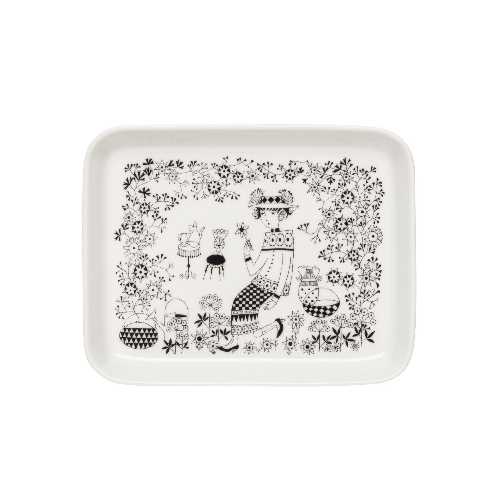 [Официально импортировано] Тарелка Arabia Emilia 15x19см 1078481