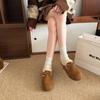 Design Sense Women's Winter New All-inclusive Plush Single Shoes Plush Warm Casual Cotton Shoes