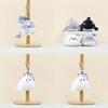Adorable Plush Whale And Seal Keychain Accessories Soft Stuffed Animal Toys