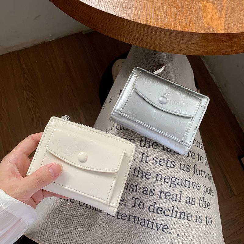 New Women's Wallet Women's Premium Short Wallet Student Women's Wallet Holding