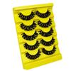 5 Pairs DD l Russian False Eyelashes 3D Mink Eyelashes Reusable Fluffy False Lashes eyelashes extensions