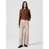 Pigment Long Wide Denim Beige