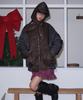 OPENING SUNSHINE Quilted Padded Balaclava_Brown