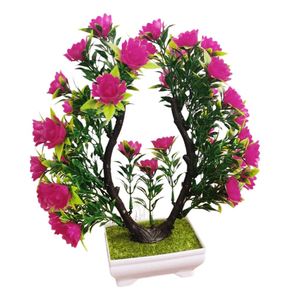 

Table Decoration Simulation Flower Tree Pot with Flowerpot Fake Flowerpotted Arrangement Ornaments