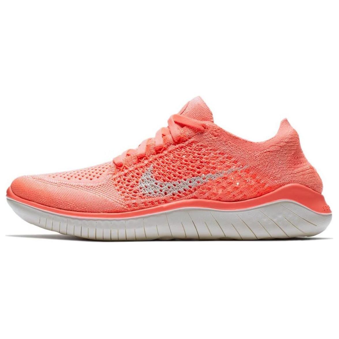 Nike Женские кроссовки Free Rn Flyknit 2018 Crimson Pulse 942839-801 36.5
