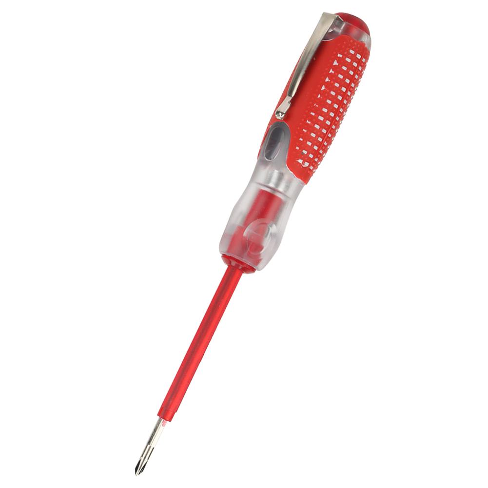 100 500V Cross Slot Pencil Electric Test Screwdriver with Skid Proof Handle