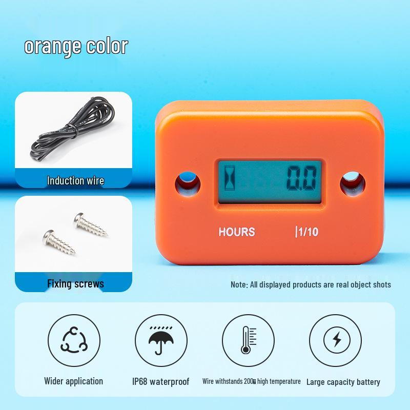 Motorcycle, Chainsaw, Lawnmower, ATV, Go-Kart Engine Hour Meter & Timer