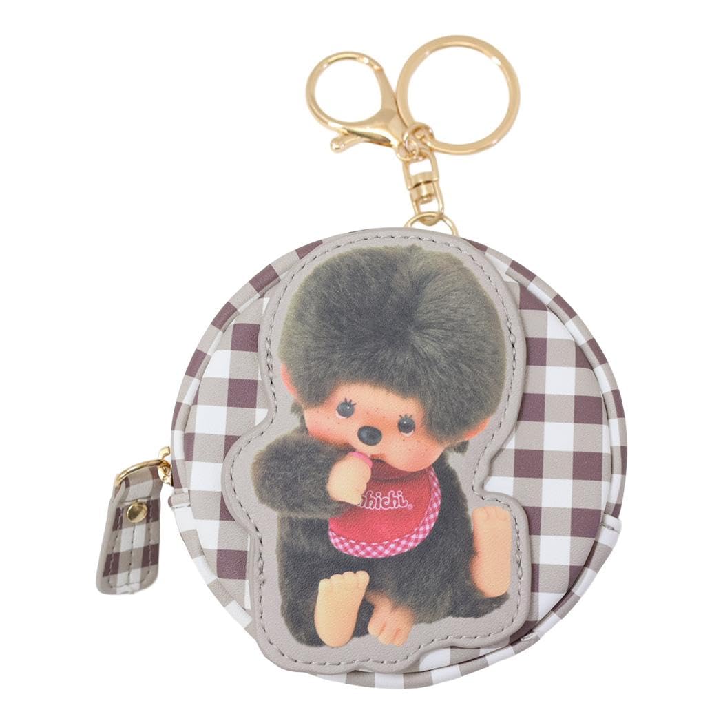Aldi Coin Case Die-Cut Monchhichi-kun MO4-4A