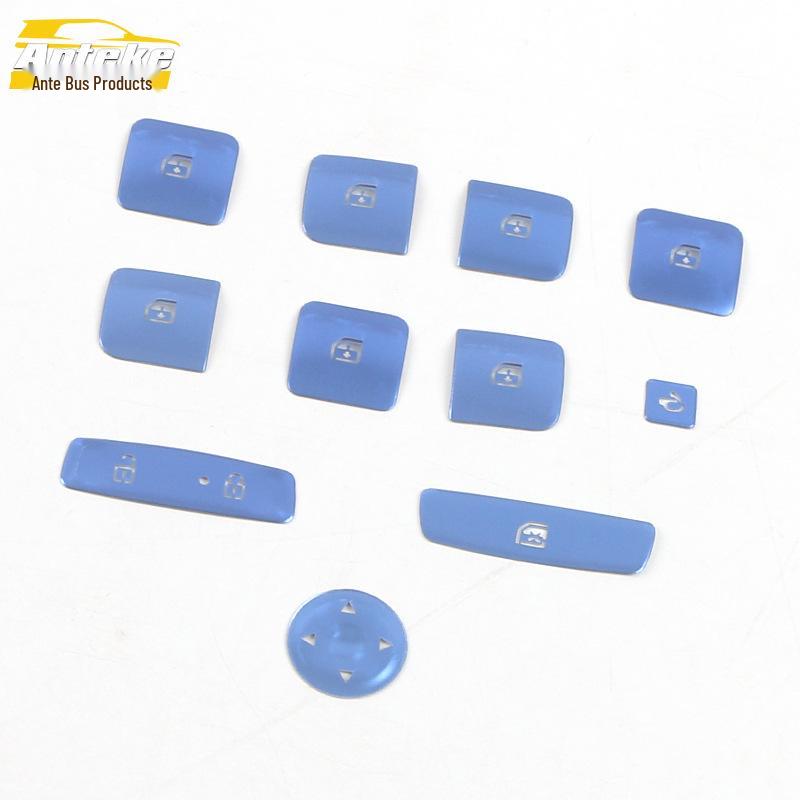 

21 Elantra Window Lift Button Sequin Stickers for Armrest Modification