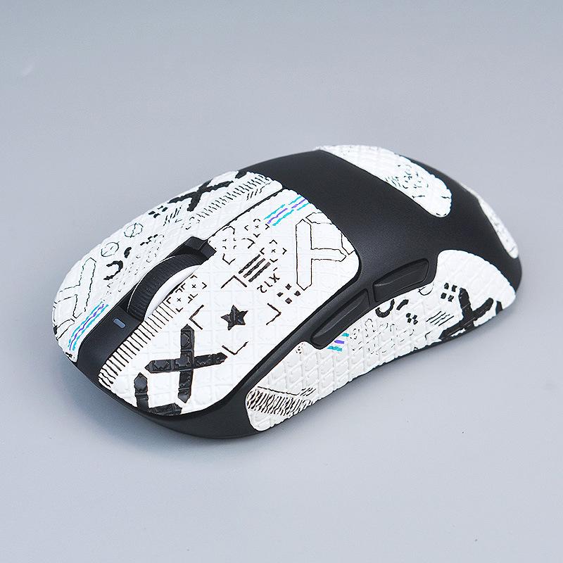 

Лента для захвата мыши Скейтборд Ручная наклейка Нескользящая Впитывающая пот Противоскользящая наклейка as the picture