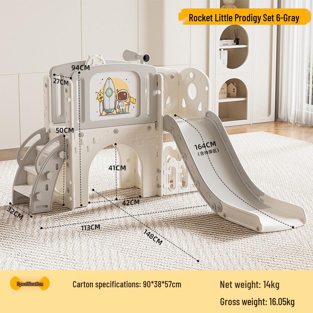 Indoor Baby Prodigy Slide: Multifunctional Toddler Amusement Toy