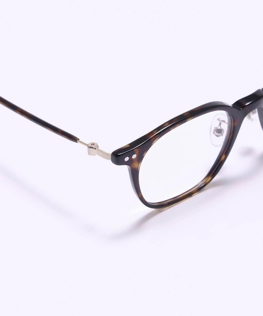 Alloaiweeo [Silverbite] Sbg7606 1818G Hd Acetate Ultra-Lightweight High-Density Acetate Tortoise Square Eyeglass Frame Blue Light Lens Selection