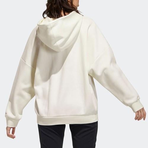 adidas Neo X Gudetama Collaboration Printed Sports Hoodie Women's Han Yu White