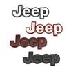 For Jeep Metal Car Emblem  for Jeep Grand Cherokee Wrangler Renegade Compass JK Patriot Auto Rear Trunk Badge Styling