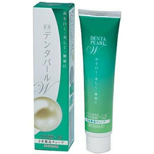 [Sanpo Pharmaceutical] Denta Pearl W 108g (*) X 10 Packs