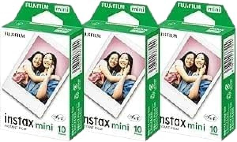

Fujifilm Instax Mini Instant Film 10 Sheets x 1 Set Card Size Hakuba Lens Cleaner 10 Boxes (1 Box Sheets) (3 (30 Sheets))