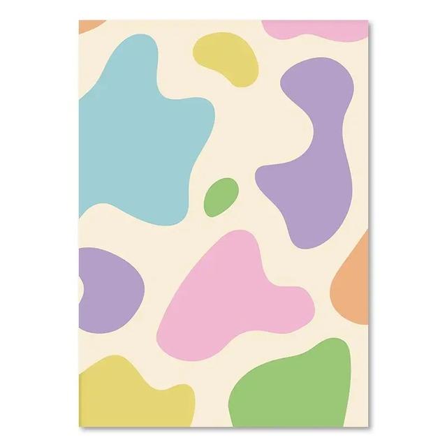 1Pcs Wall Art Canvas Painting Color Living Room Home Decor Strawberry Love Interior Paintings Butterfly Sunflower Girls’ Bedroom No Frame