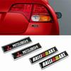2pcs Car Side Body Sticker Emblem Decal for Mitsubishi Logo RALLIART ASX Lancer Colt Pajero Outlander Eclipse Galant Styling