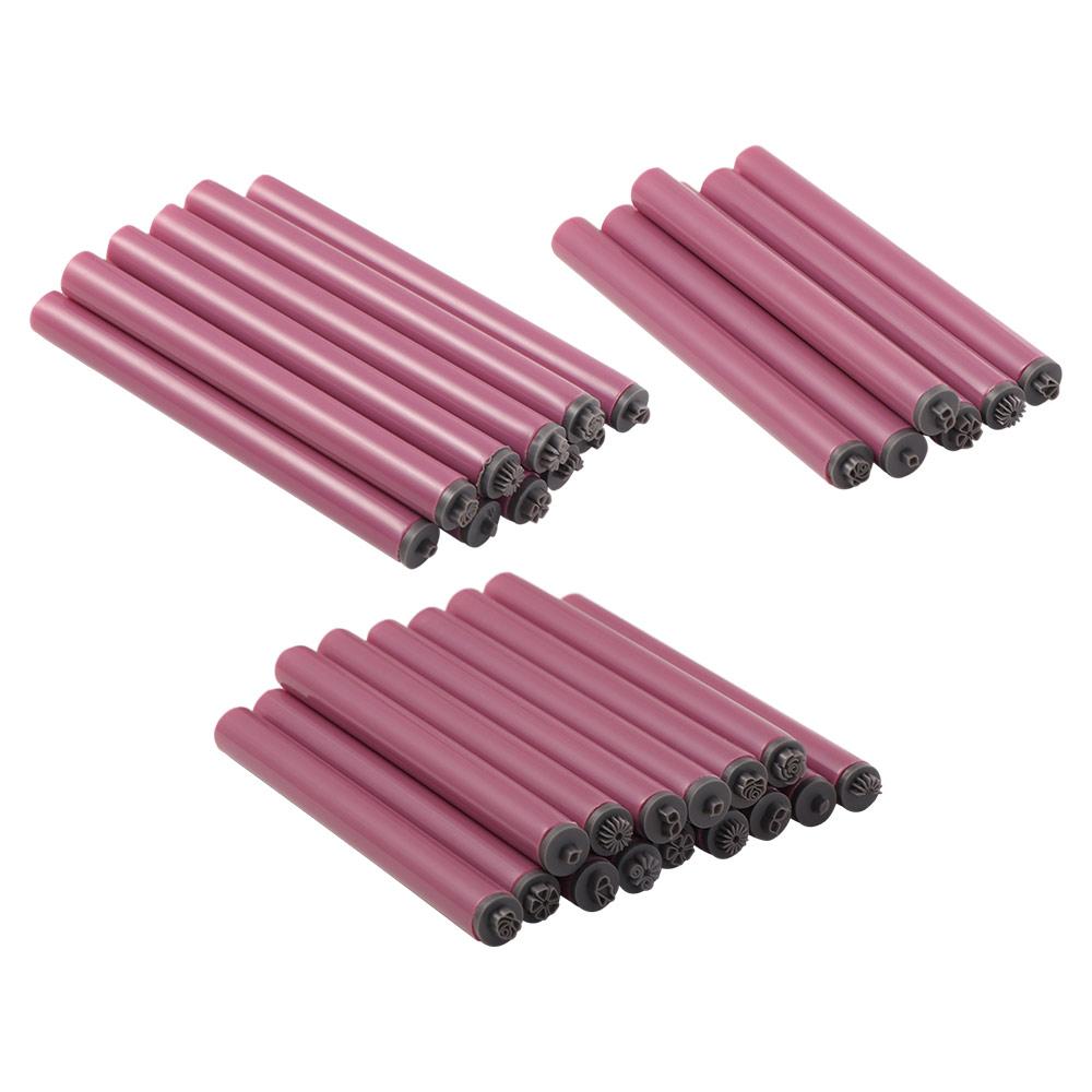 6/10/15pcs Flower Painting Drawing Nail Art Stamp Pen Set Nail Art Stamper Kit Manicure Tool