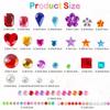 2774pcs Acrylic Gem Stickers 10 Sheet Multi-Color Self-Adhesive Rhinestone with Pearl Heart Star Flower Shapes for Craft DIY Scrapbooking Beda