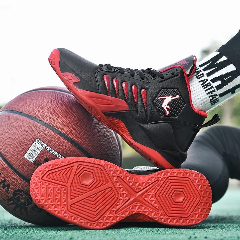 Schuhe für Herren Laufen Herren Rutschfeste Basketball Atmungsaktive Trainings Sportschuhe für Jungen Strapazierfähige Lauf-Sneaker