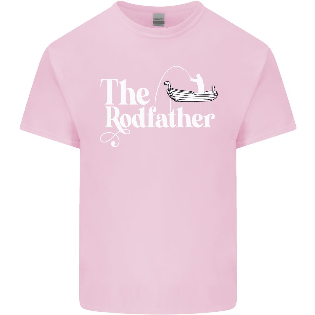 The Rodfather Funny Fishing Rod Father Unisexs Light Cotton TShirt