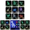 Creative Dinosaur 3d Lamp Stunning Led Night Light Touch Control For Kids Room Decor