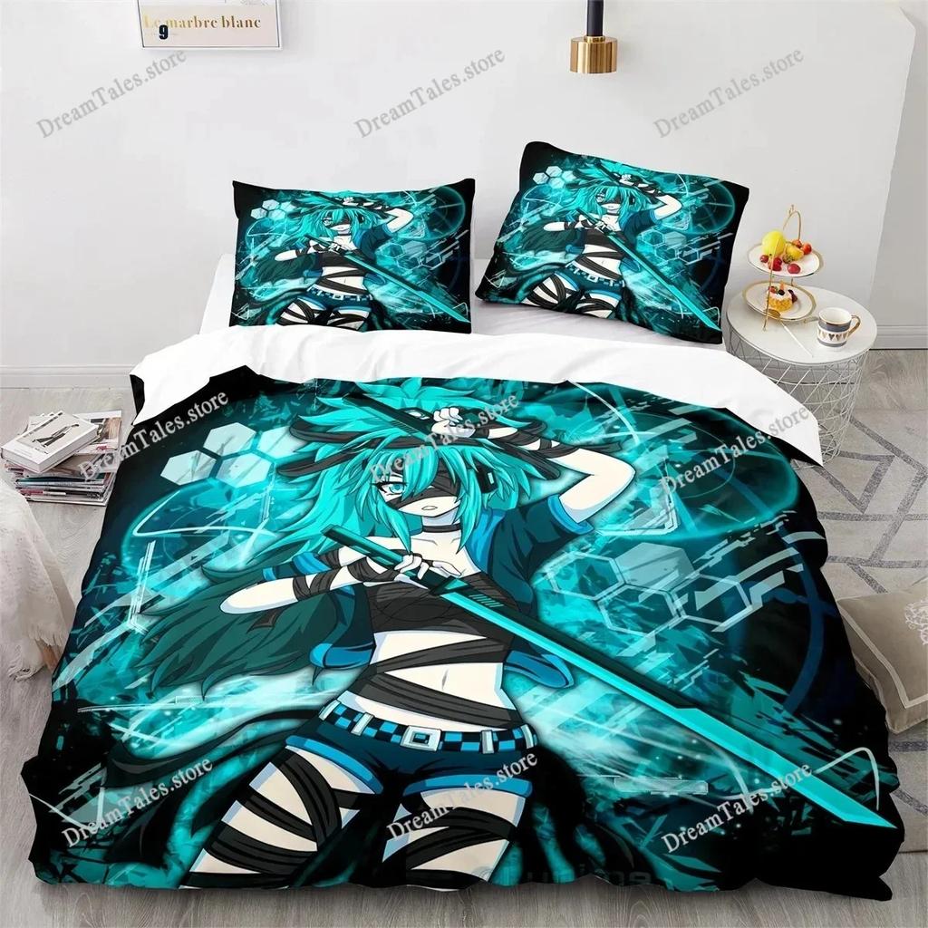 3D Printed Anime Gacha Life Academia Bedding Set Duvet Cover Bedroom Comforter Single Twin King _Size Quilt Cover Home Textiles