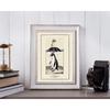 Funny Vintage Penguin Posters and Prints Surreal Animal Quirky Patent Wall Art Picture Canvas Painting Room Home Decor Cuadros