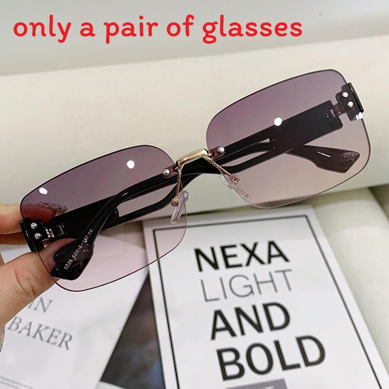 Fashion Square Frame Sunglasses Female Uv385 Protection Polarizedfree Tidal Look