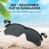 Clip Cap Sports Sunglasses Strong Sunlight Protection Beach Sunglasses for Sports and Outdoor Activities