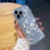Clear White Floral Vine Phone Case For Iphone 17e 17 15 14 11 13 Air 16 12 16e Pro Max Protective Aesthetic Cover Fashion Shell