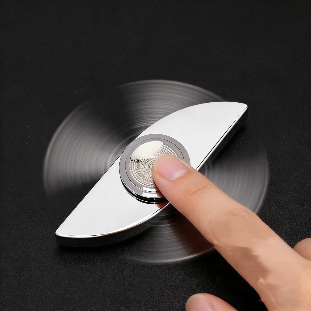 Metal EDC Eye Spinning Top Fingertip Gyroscope Sensory Fidget Toy Portable Fidget Spinner Anti Stress Relief Gadget For Daily