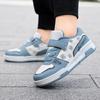Kinder Klassische Mode Vielseitig Klettverschluss Dicke Sohle Low Top Lässige Board Schuhe Outdoor Lässige Sportschuhe 28-39