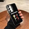 Vintage Fashion Design Radiohead Phone Case For Samsung Galaxy S25 S24 S23 S22 S21 S20 Note20 Ultra Plus Fe Colored Silver Cover