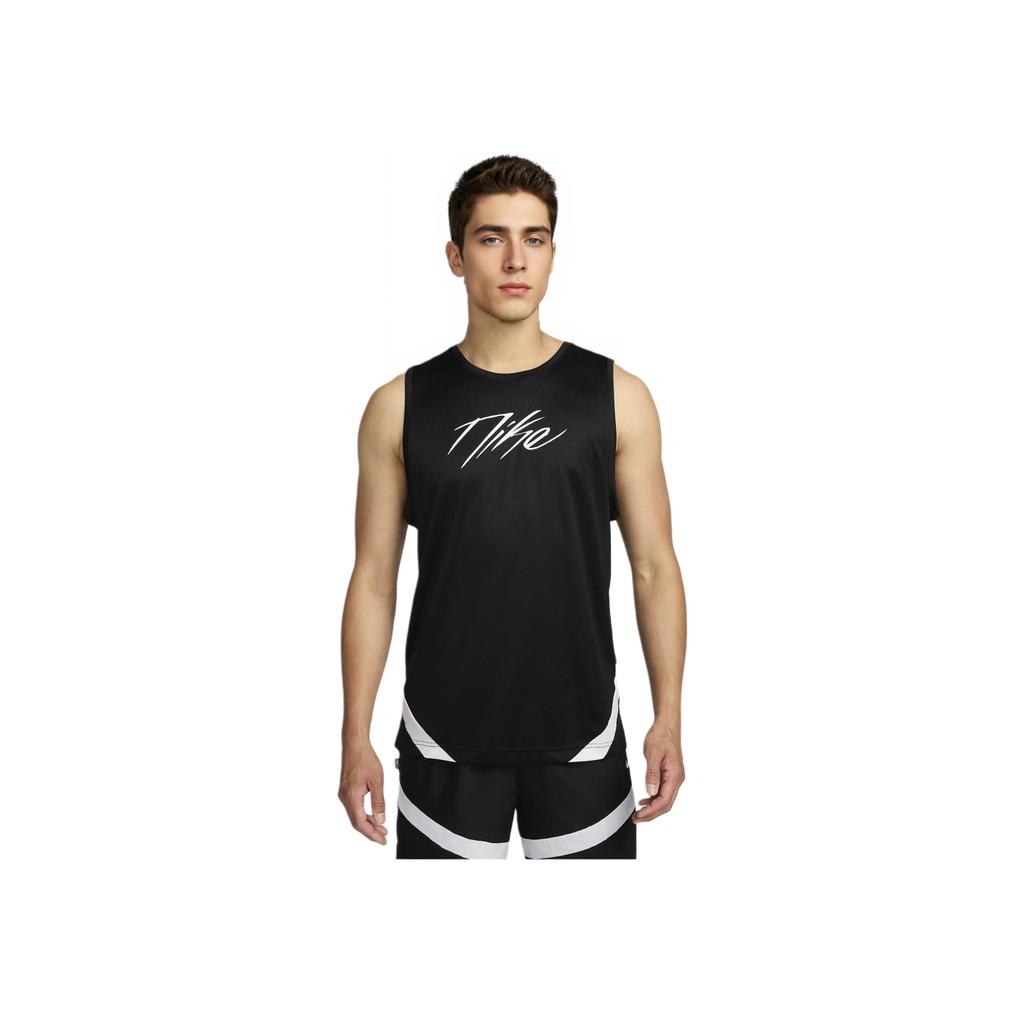 Nike Icon Dri-FIT Smooth Lightweight Comfortable Basketball Vest Men Tops Black FZ0253010
